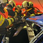 Hasiči, záchranáři a policisté cvičili zásah v tunelu Pohůrka