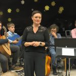 Pod hvězdným nebem v milevské zušce zněly pohádkové melodie i koledy