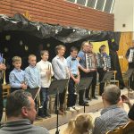 Pod hvězdným nebem v milevské zušce zněly pohádkové melodie i koledy