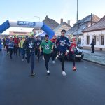 V Jistebnici se na Silvestra běhalo a jezdilo na koloběžce