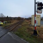 AKTUALIZOVÁNO: V Písku se střetl vlak s osobním autem