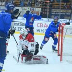 VIDEO: Hokejisté Tábora naložili Znojmu osmičku. Na jih Moravy pojedou s vedením v sérii 2:0