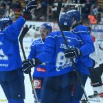 VIDEO: Hokejisté Tábora naložili Znojmu osmičku. Na jih Moravy pojedou s vedením v sérii 2:0