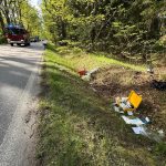 Záchranáři vyjížděli k nehodám motorkářů. Do Třeboně letěl vrtulník