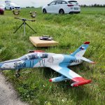 VIDEO: Nad bechyňským letištěm znovu zněly proudové motory