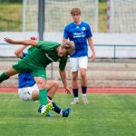 Rozhodčí tasil devětkrát. Utkání mezi Krumlovem a Čtyřmi Dvory rozhodly až penalty
