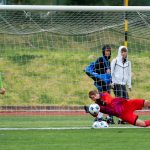 Rozhodčí tasil devětkrát. Utkání mezi Krumlovem a Čtyřmi Dvory rozhodly až penalty