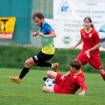 Fotbal: V Kamenném Újezdu se na gól čekalo hodinu. Pak třikrát udeřila Zlatá Koruna