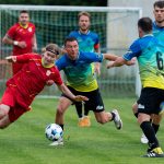 Fotbal: V Kamenném Újezdu se na gól čekalo hodinu. Pak třikrát udeřila Zlatá Koruna
