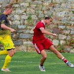Fotbal: Zlatá Koruna nestačila na Prachatice a přišla o dva hráče