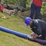 V okrsku Hněvanice na Písecku vyhráli hasičskou soutěž muži Dobrošova a ženy Klisince