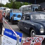 Do areálu táborské dopravní společnosti Comett Plus proudí od rána davy. K vidění je současnost i historie