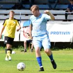 Brzké vyloučení Dražic Protivín potrestal šesti góly. Jaromír Vorel vstřelil hattrick