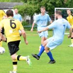 Brzké vyloučení Dražic Protivín potrestal šesti góly. Jaromír Vorel vstřelil hattrick