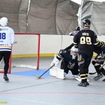 Hromadná bitka přerušila hokejbalové semifinále na 20 minut! Prachatice porazily Planou nad Lužnicí 4:0 a Sokolu sezona končí