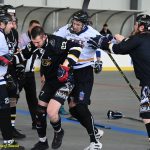 Hromadná bitka přerušila hokejbalové semifinále na 20 minut! Prachatice porazily Planou nad Lužnicí 4:0 a Sokolu sezona končí
