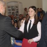 Studenti se loučili s milevským gymnáziem v Latinské škole kláštera