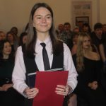 Studenti se loučili s milevským gymnáziem v Latinské škole kláštera