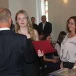 Studenti se loučili s milevským gymnáziem v Latinské škole kláštera