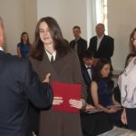 Studenti se loučili s milevským gymnáziem v Latinské škole kláštera
