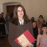 Studenti se loučili s milevským gymnáziem v Latinské škole kláštera