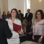 Studenti se loučili s milevským gymnáziem v Latinské škole kláštera