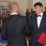 Studenti se loučili s milevským gymnáziem v Latinské škole kláštera
