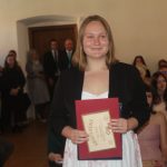 Studenti se loučili s milevským gymnáziem v Latinské škole kláštera