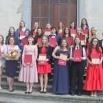Studenti se loučili s milevským gymnáziem v Latinské škole kláštera