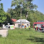 Vážná nehoda v Milevsku. Na místě zasahují hasiči, policisté i záchranáři