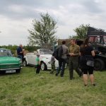 Veteráni se sjeli do Moravče, déšť je neodradil. Zaznělo i vyznání Trabantům