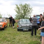 Veteráni se sjeli do Moravče, déšť je neodradil. Zaznělo i vyznání Trabantům