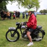Veteráni se sjeli do Moravče, déšť je neodradil. Zaznělo i vyznání Trabantům