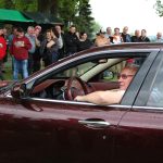 Veteráni se sjeli do Moravče, déšť je neodradil. Zaznělo i vyznání Trabantům