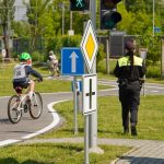 Žáci základních škol předvedli na budějovickém opraveném dopravním hřišti, jak znají předpisy