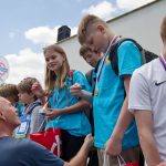 Žáci základních škol předvedli na budějovickém opraveném dopravním hřišti, jak znají předpisy