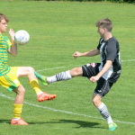 VIDEO: Fotbalisté Milevska jsou po deseti letech divizní! Postup a mistrovský titul stvrdili v Třeběticích