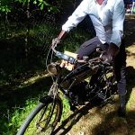 Nejstarší motorka na Křivonosce měla 1,5 koně a brzdí se i nohama. Primátorka dorazila v hasičské uniformě
