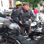 V Třeboni požehnaný motocykl BMW honil školního rošťáka Rouska ve filmu Dívka na koštěti
