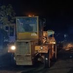 Hasiči v noci zasahovali u požáru v průmyslovém areálu v Táboře