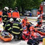 Na zimním stadionu v Písku unikal čpavek. Taktické cvičení prověřilo činnost záchranných složek při mimořádné události
