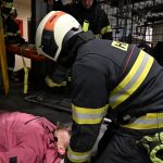 Na zimním stadionu v Písku unikal čpavek. Taktické cvičení prověřilo činnost záchranných složek při mimořádné události