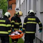 Na zimním stadionu v Písku unikal čpavek. Taktické cvičení prověřilo činnost záchranných složek při mimořádné události