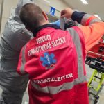 AKTUALIZOVÁNO: Záchranáři a hasiči informují o transportu pacienta s podezřením na ebolu. V táborské nemocnici dezinfikovali personál i prostory