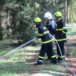 Dálková doprava vody i pátrání po osobě v terénu. V Sedlici se konalo cvičení jednotek požární ochrany okresu Strakonice