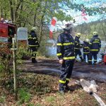 Dálková doprava vody i pátrání po osobě v terénu. V Sedlici se konalo cvičení jednotek požární ochrany okresu Strakonice