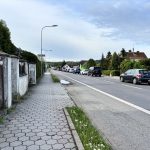 VIDEO: Kvůli opravě křižovatky se v Plané nad Lužnicí tvoří dlouhé kolony