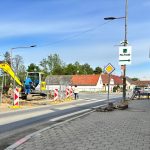 VIDEO: Kvůli opravě křižovatky se v Plané nad Lužnicí tvoří dlouhé kolony