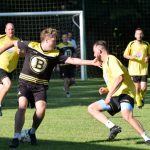 Fotbalisté Bostonu se s letošní sezonou rozloučili společnou dokopnou