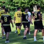 Fotbalisté Bostonu se s letošní sezonou rozloučili společnou dokopnou